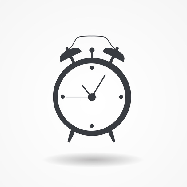 Reloj icono de alarma vector ilustración
 - Vector, Imagen