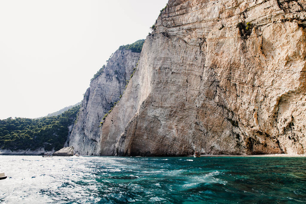 Zakynthos szigetének kék barlangjai - Fotó, kép