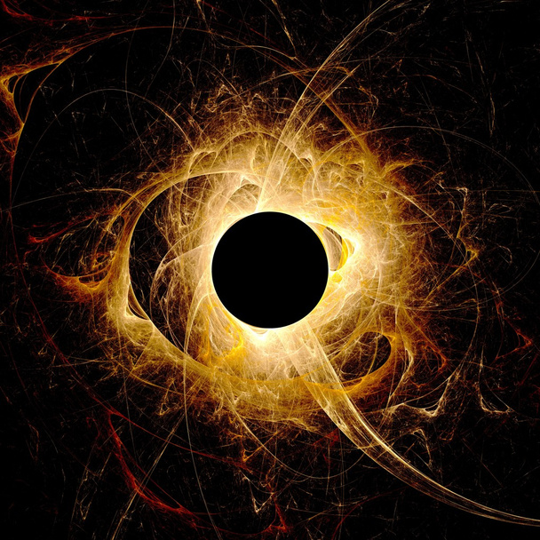O olho de Deus - Eclipse Solar
  - Foto, Imagem