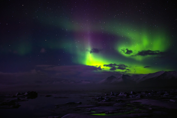 Aurora borealis - северный свет
 - Фото, изображение