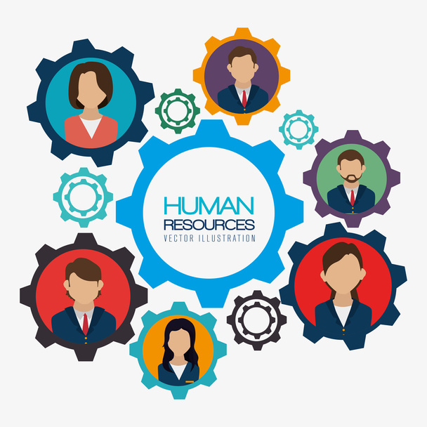 Diseño de recursos humanos
. - Vector, Imagen