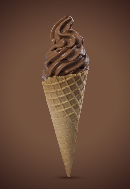 Finom krémes fagylalt - Fotó, kép