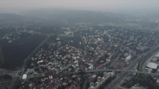 vista aérea de la ciudad de la capital del estado de Israel - Metraje, vídeo