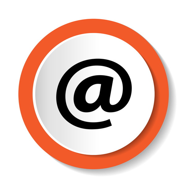 E-mail icona rotonda
 - Vettoriali, immagini