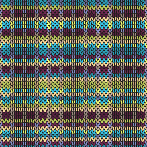 Brei naadloze Multicolor gestreept patroon. Blauw geel roze groen - Vector, afbeelding