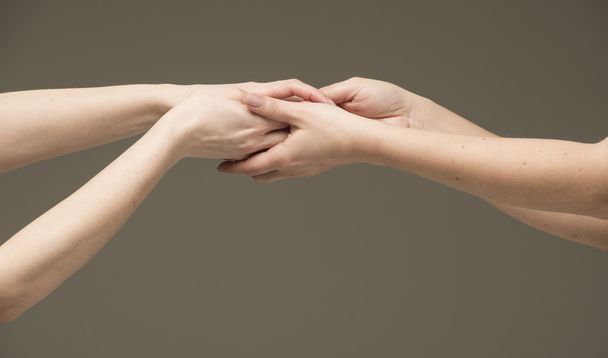 Sensual female hands rubbing each other - Φωτογραφία, εικόνα