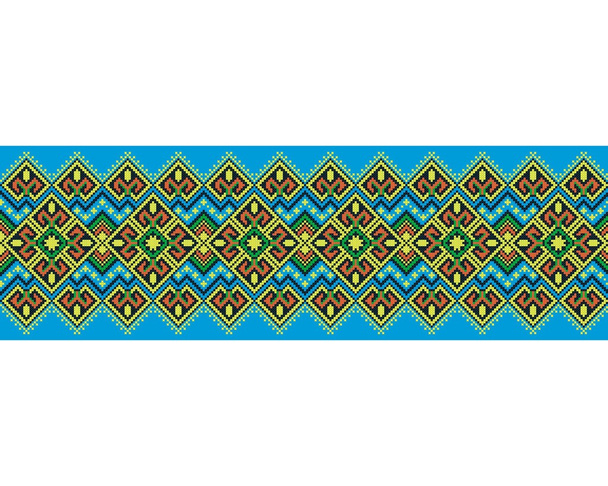 Ukrainian embroidery 4 - Vector, Image