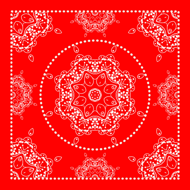 Fényes vörös Nikoletta - Vektor, kép
