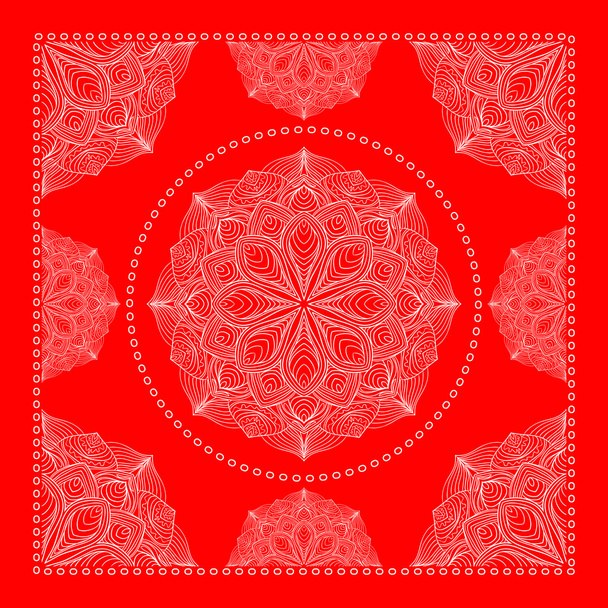 Fényes vörös Nikoletta - Vektor, kép