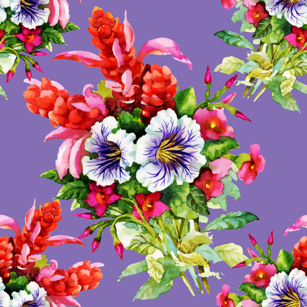 Garden floral pattern - Photo, Image