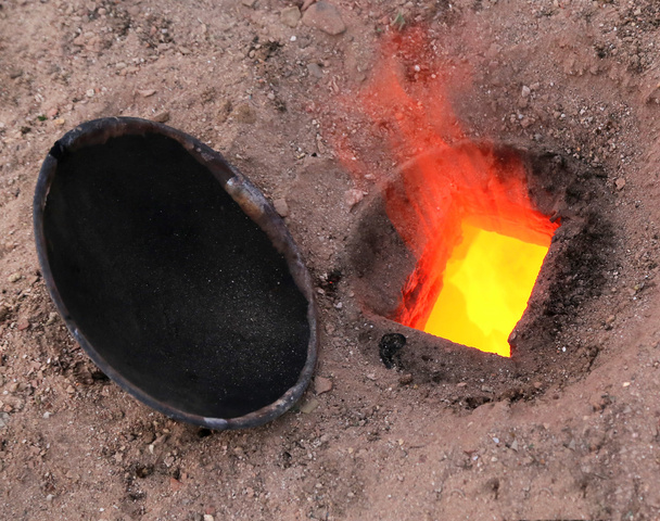 Burner of a brick field - Photo, Image