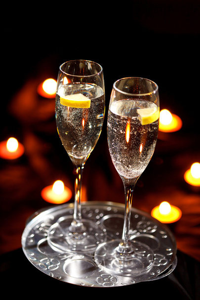 flûtes de champagne
 - Photo, image