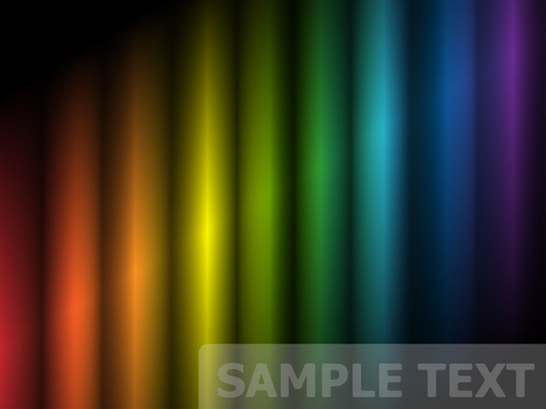 Regenbogen Farbverlauf Hintergrund - Vektor, Bild