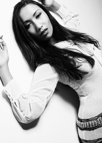 Beautiful young asian model - Foto, imagen
