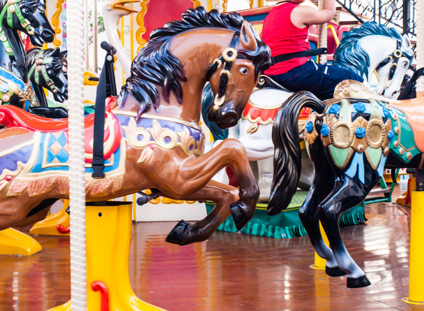 Carousel Horses - Photo, Image