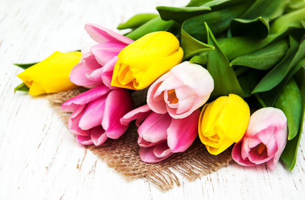 bouquet of  tulips - Foto, Imagen