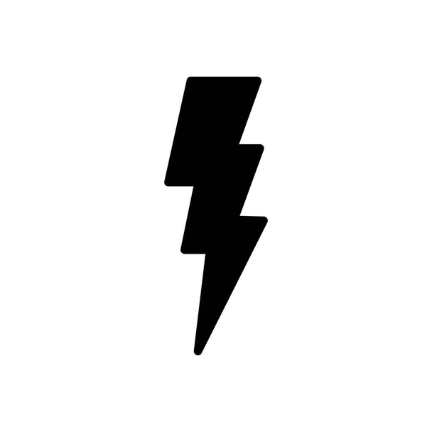 Вектор піктограми блискавки. вектор електричної іконки. значок живлення. енергетичний знак
 - Вектор, зображення