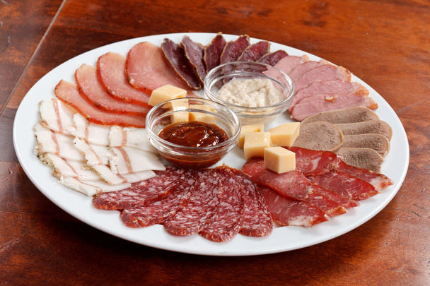 Appetizer from meat - Photo, Image