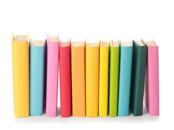 pile de livres colorés - Photo, image
