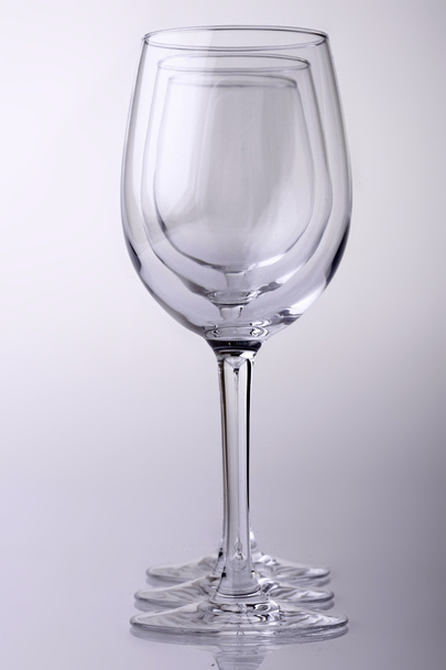Empty wine glasses - Foto, immagini