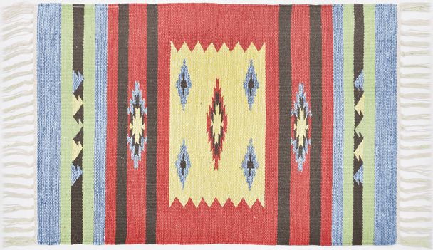 Kilim ručně vyrobený koberec a koberce s vysokým rozlišením - Fotografie, Obrázek