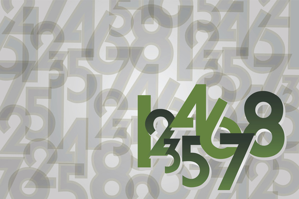 numbers background - Vector, Image