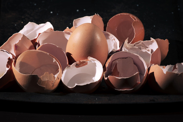 Група яєць цілі і подрібнені мушлі
 - Фото, зображення