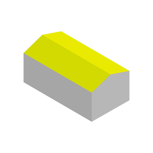 icône stylisée de la maison, illustration vectorielle bannière maison - Vecteur, image