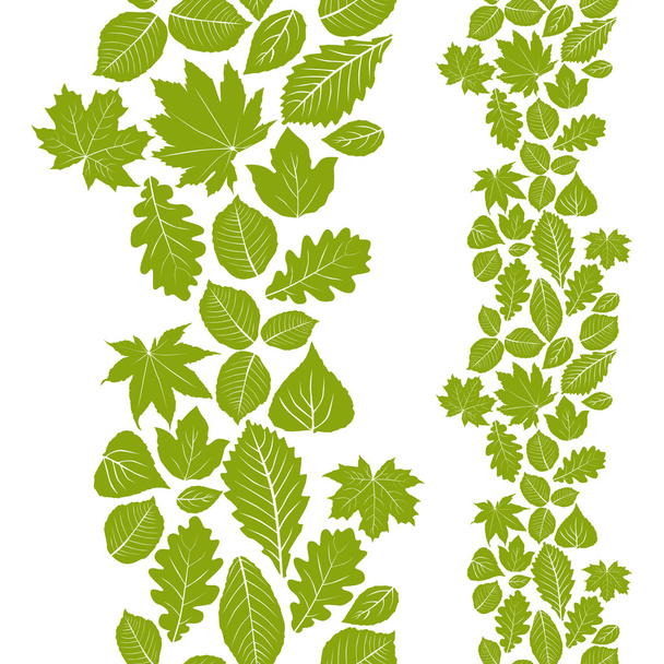 Φύλλα άνευ ραφής ταπετσαρία φόντο - Διάνυσμα, εικόνα