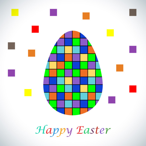 Happy Easter greeting banner.  - Vektör, Görsel