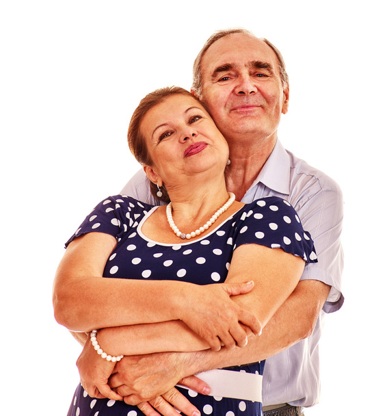 Old couple embracing  - Foto, imagen