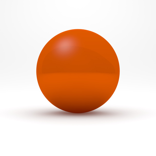 Orange sphere - Photo, Image