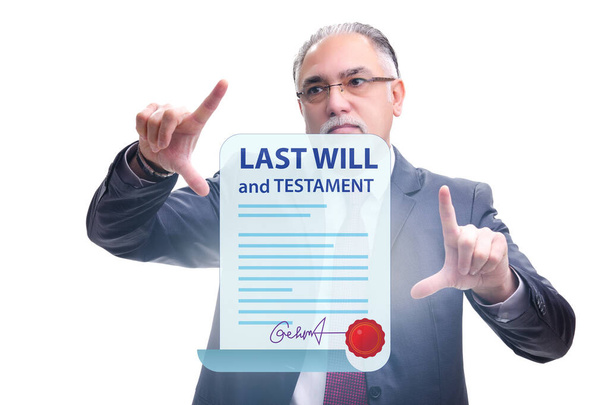 Última voluntad y testamento como concepto legal - Foto, imagen