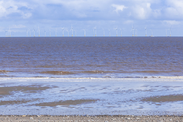 Offshore-Windpark verschmäht Punkt - Foto, Bild