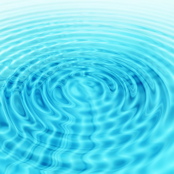 抽象的な水の波紋の背景 - 写真・画像