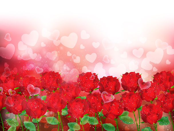 Rosa fiore sfondo
 - Vettoriali, immagini