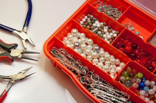 Perlen Bausatz Hobby handgefertigt - Foto, Bild