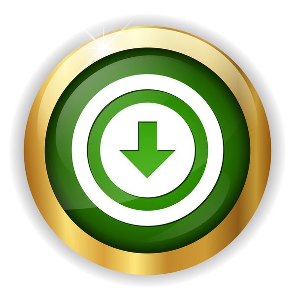 Download icon or Upload button - Wektor, obraz