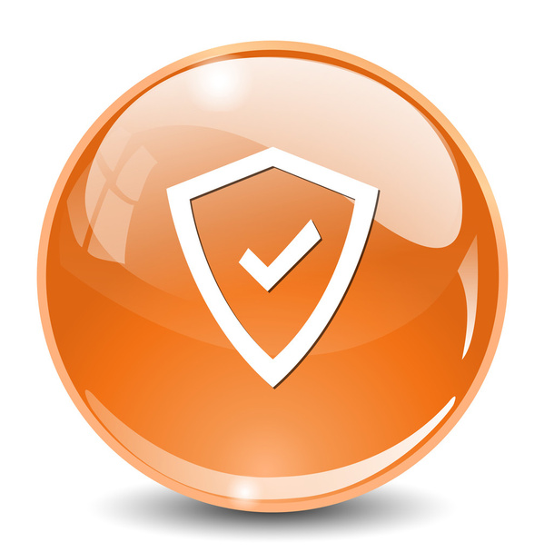Protect shield icon - Vector, afbeelding