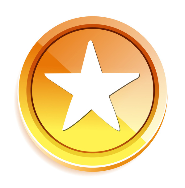 Star web icon - Διάνυσμα, εικόνα