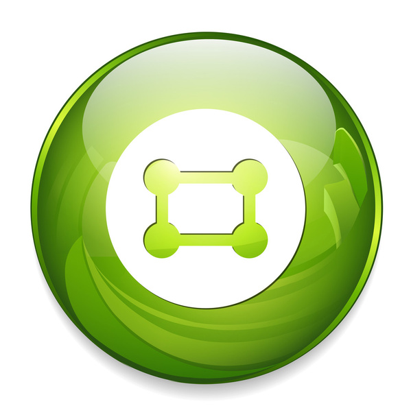 Network web icon - Vector, Image