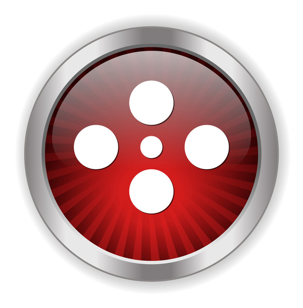 Weather icon  button - Vetor, Imagem