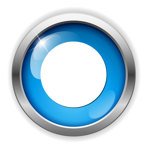 Circle web icon - Vector, Imagen