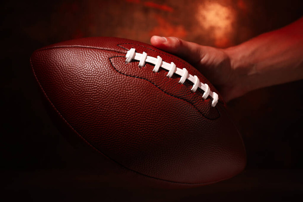 Football americano, concetto di Super Bowl e football americano - Foto, immagini