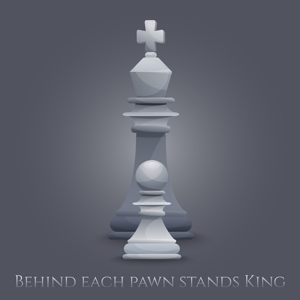 Figuras de xadrez ilustração
 - Vetor, Imagem