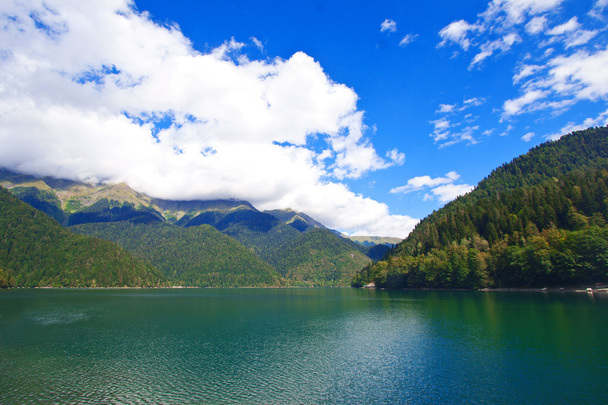 Mountain lake Ritsa - Photo, Image