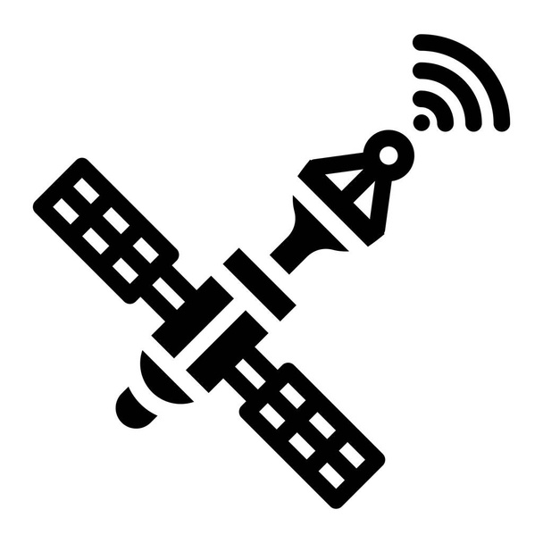 Obrázek návrhu ikon satelitních vektorů - Vektor, obrázek