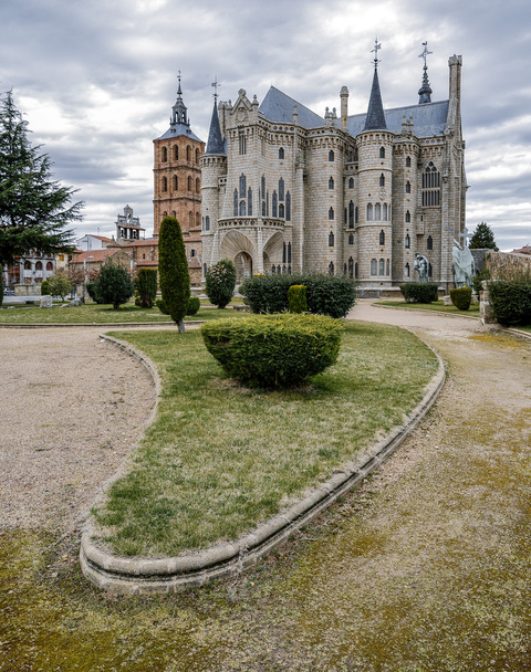 Astorga Epsiscopal Palace - Foto, afbeelding
