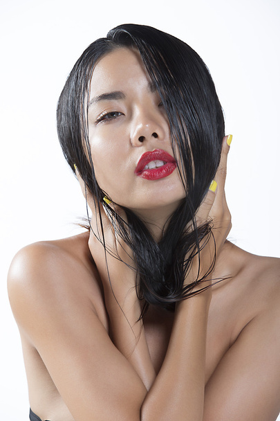 Kaunis seksikäs aasialainen tyttö
 - Valokuva, kuva