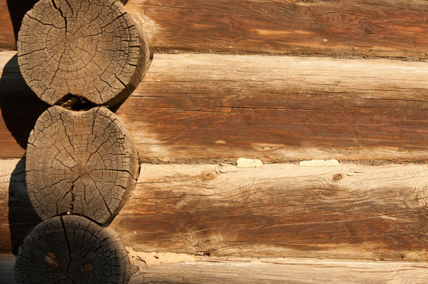 The texture of old wood (board). - Photo, Image